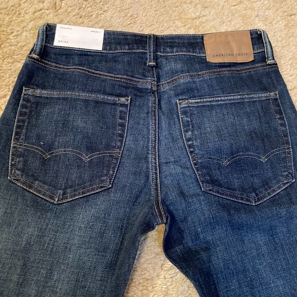 NWT American Eagle Men’s Athletic Denim Jeans 29 x 32 - Picture 4 of 13